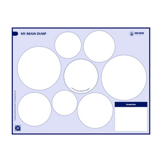 adhd brain dump sheet