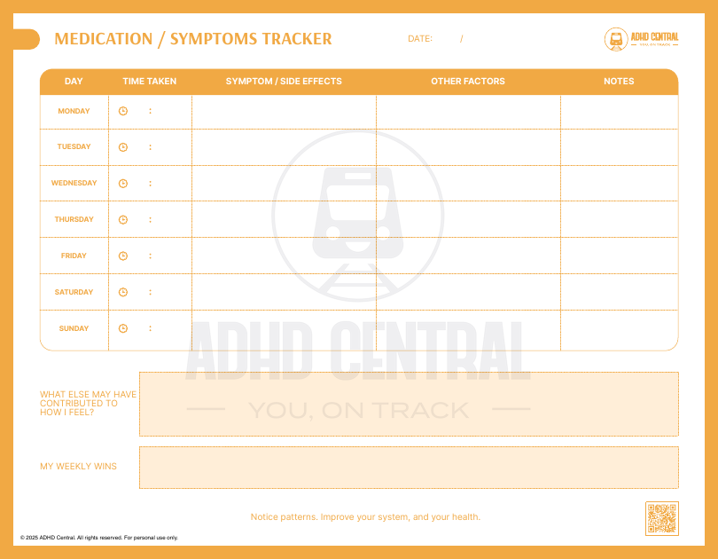 Medication &amp; Symptom Tracker