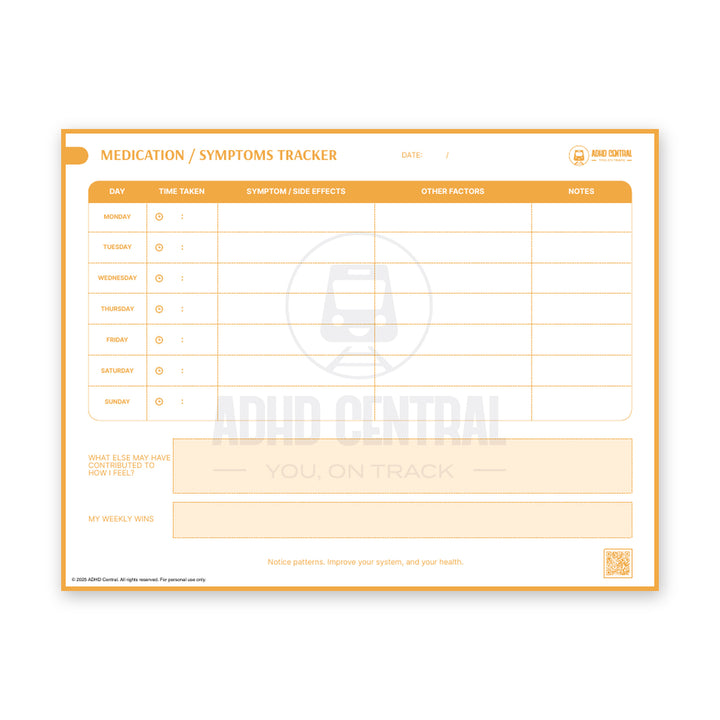 Medication &amp; Symptom Tracker