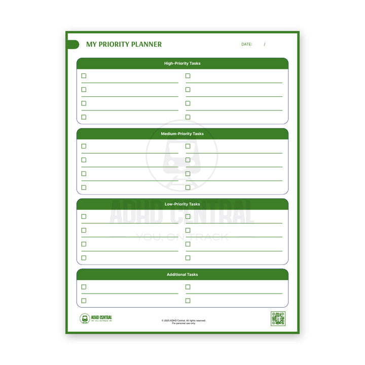Priority Planner
